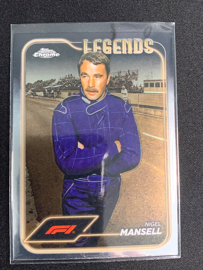 2024 Topps Chrome Formula 1 #199 Nigel Mansell