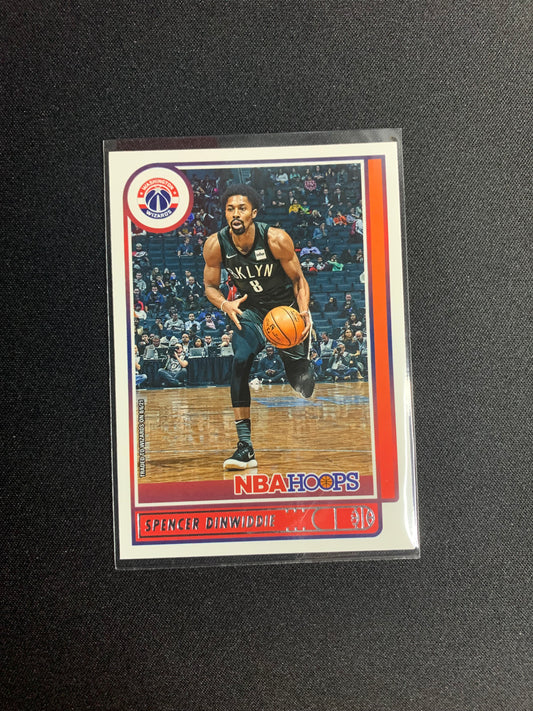 2021-22 Panini Hoops #200 Spencer Dinwiddie