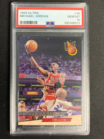 1993-94 Fleer Ultra #30 Michael Jordan PSA 10