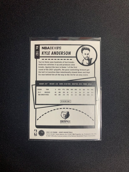 2021-22 Panini Hoops #162 Kyle Anderson