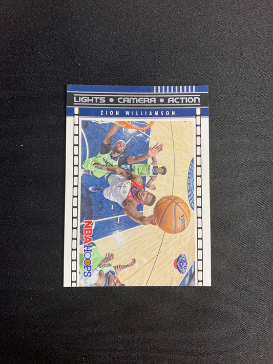 2021-22 Panini Hoops Light Camera Action #16 Zion Williamson
