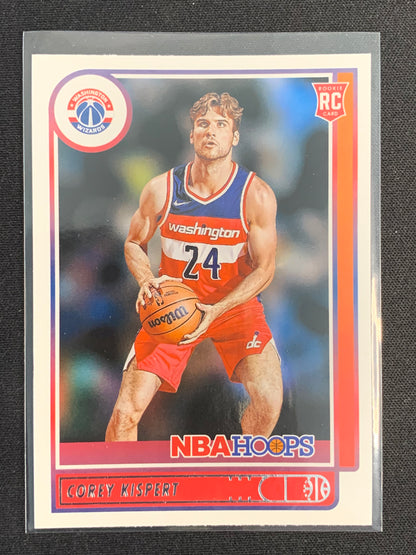 2021-22 Hoops #212 Corey Kispert [Rookie]