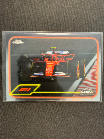 2024 Topps Chrome Formula 1 #76 Carlos Sainz