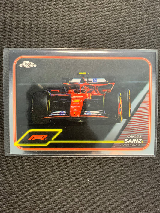 2024 Topps Chrome Formula 1 #76 Carlos Sainz