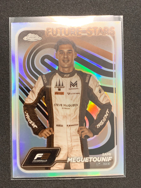 2024 Topps Chrome Formula 1 #47 [Sepia Refractor] Sami Meguetounif