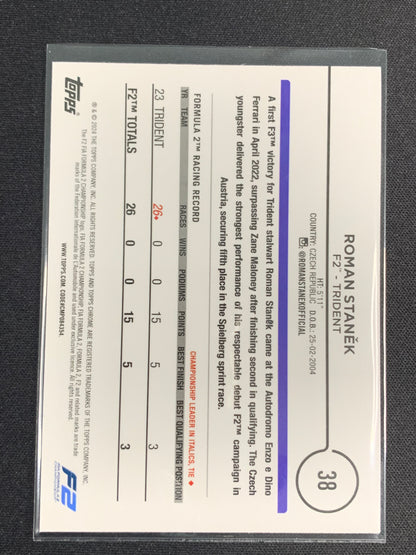 2024 Topps Chrome Formula 1 #38 Roman Staněk