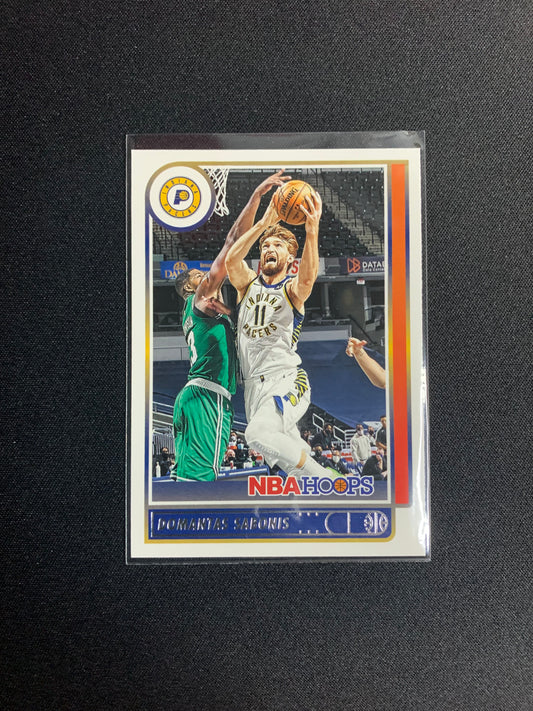 2021-22 Panini Hoops #143 Domantas Sabonis