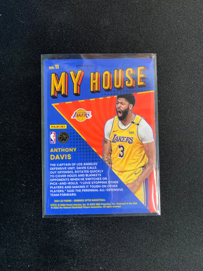 2021-22 Donruss Optic My House #11 Anthony Davis