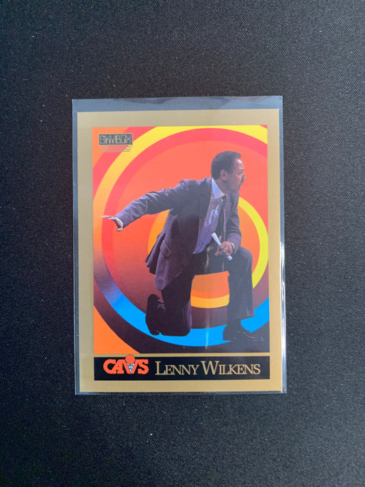 1990-91 Skybox #305 Lenny Wilkens