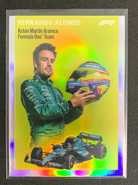 2024 Topps Chrome Formula 1 1954 #1954-11 Fernando Alonso