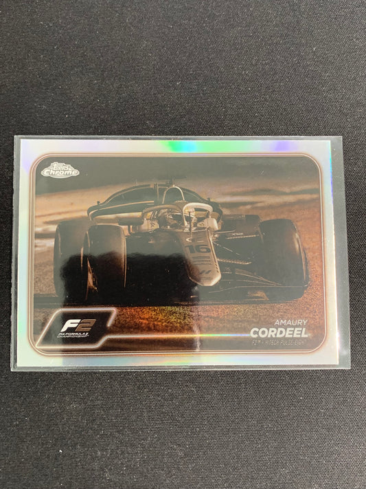 2024 Topps Chrome Formula 1 #104 [Sepia Refractor] Amaury Cordeel