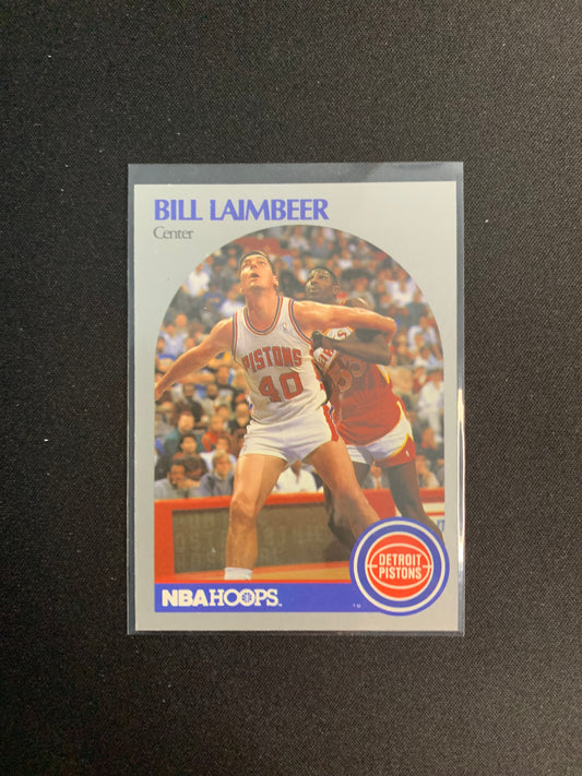 1990-91 Hoops #108 Bill Laimbeer