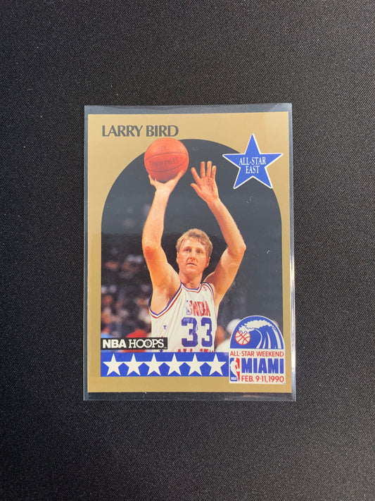 1990-91 Hoops [All Star] #2 Larry Bird