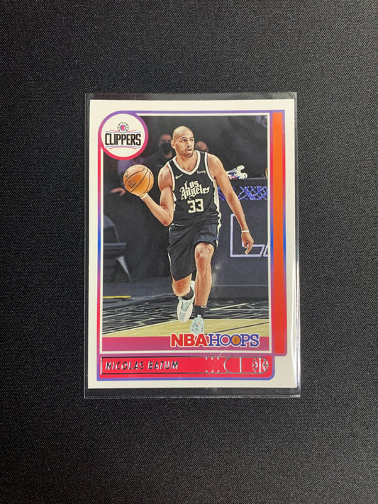 2021-22 Panini Hoops #96 Nicolas Batum