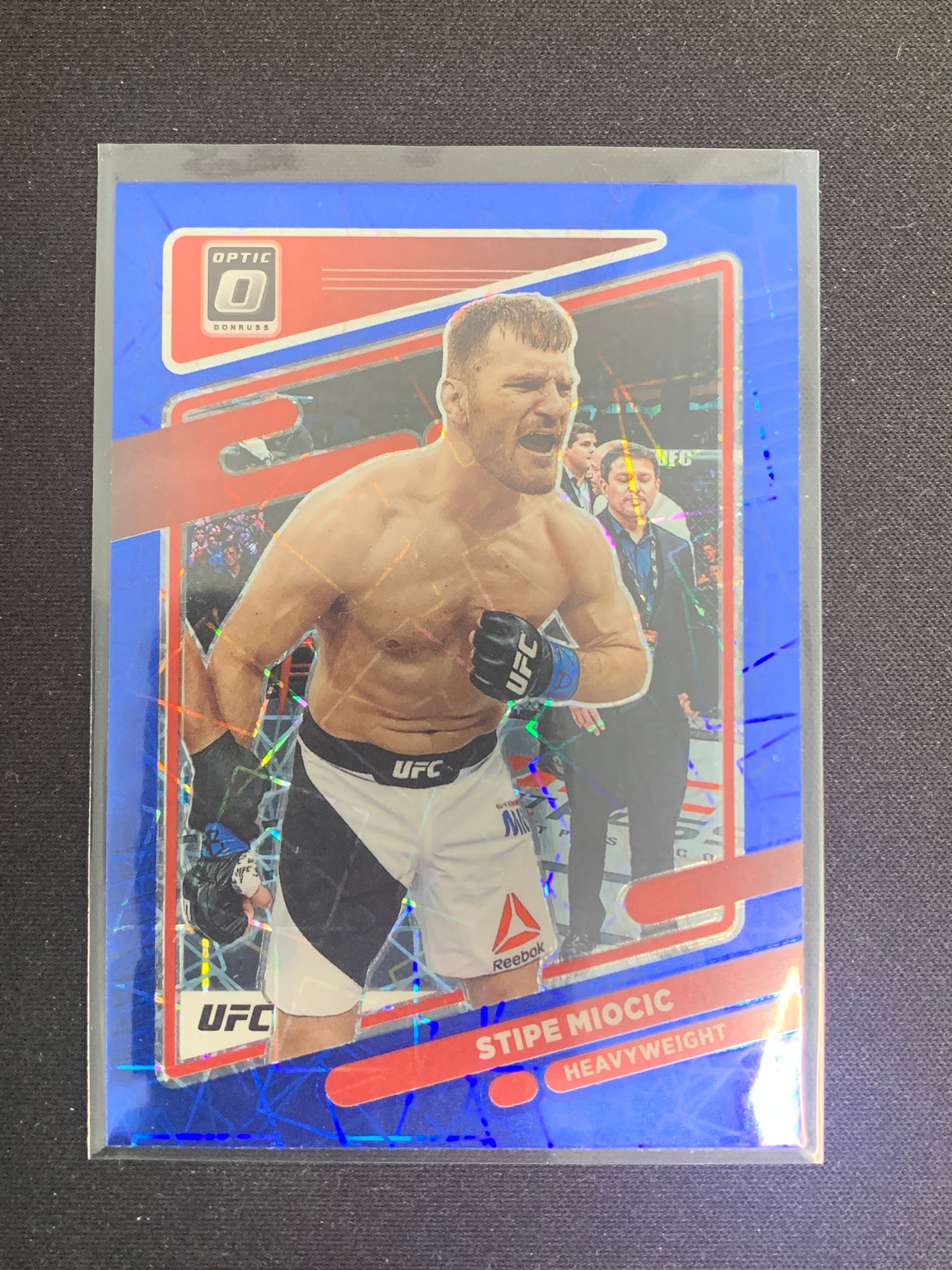 2022 Donruss Optic UFC [Blue Velocity] #50 Stipe Miocic