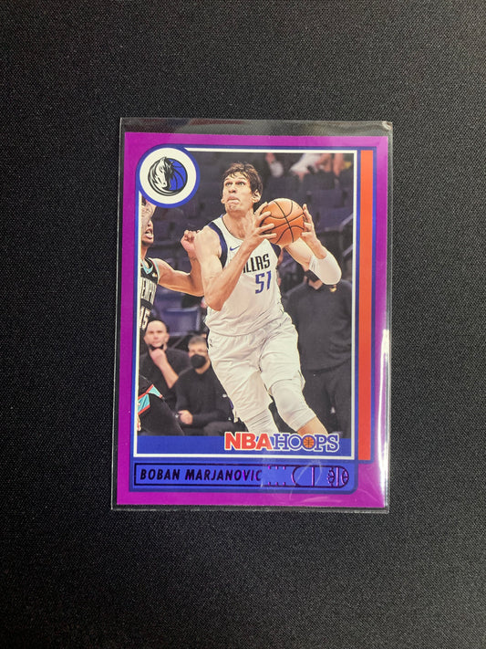 2021-22 Panini Hoops #122 [Purple] Boban Marjanovic