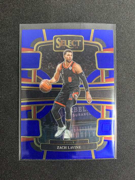 2023-24 Panini Select #16 [Blue] Zach Lavine