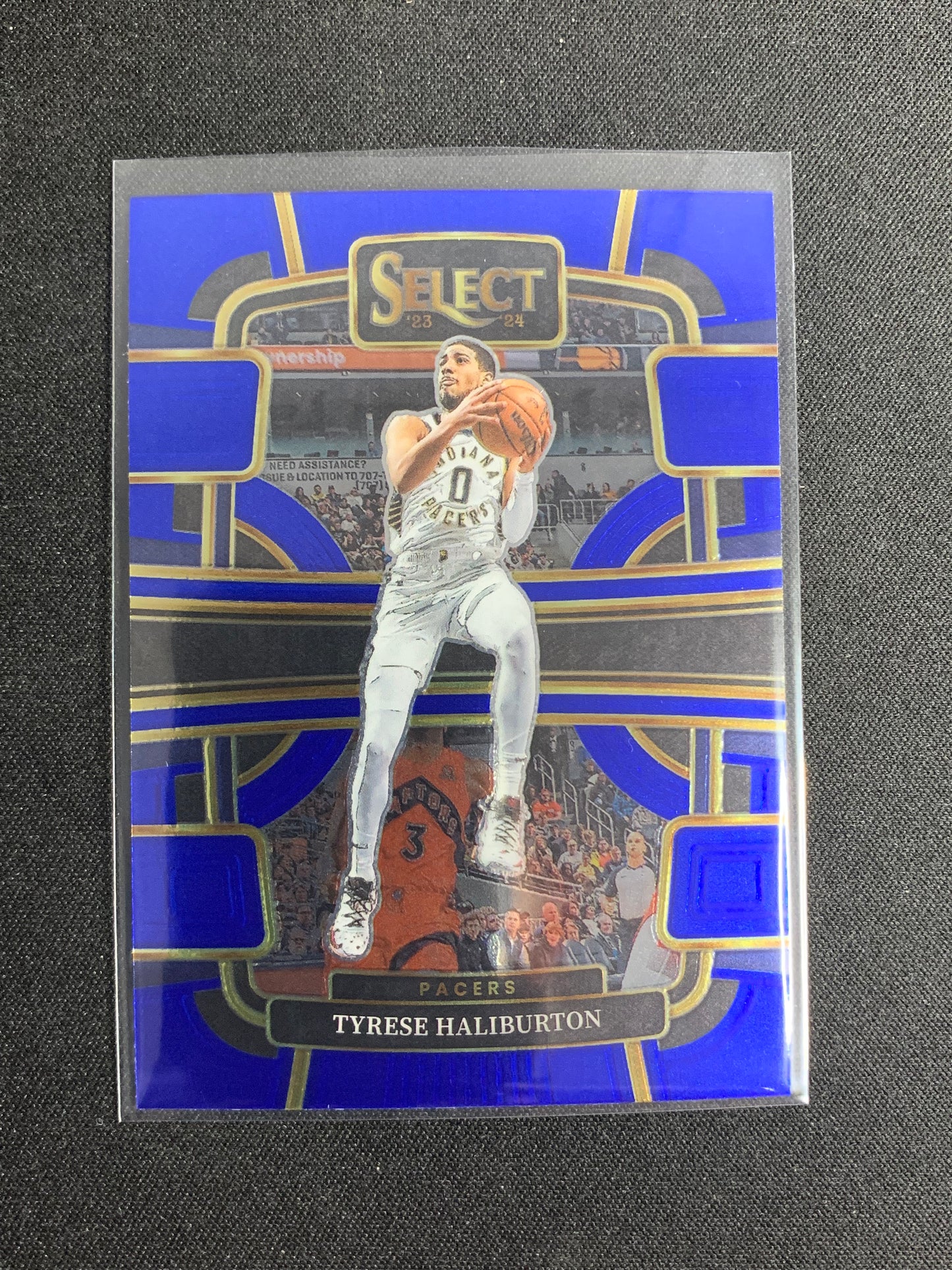 2023-24 Panini Select #29 [Blue] Tyrese Haliburton