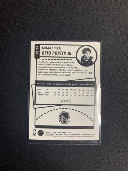 2021-22 Panini Hoops #68 [Purple] Otto Porter Jr.