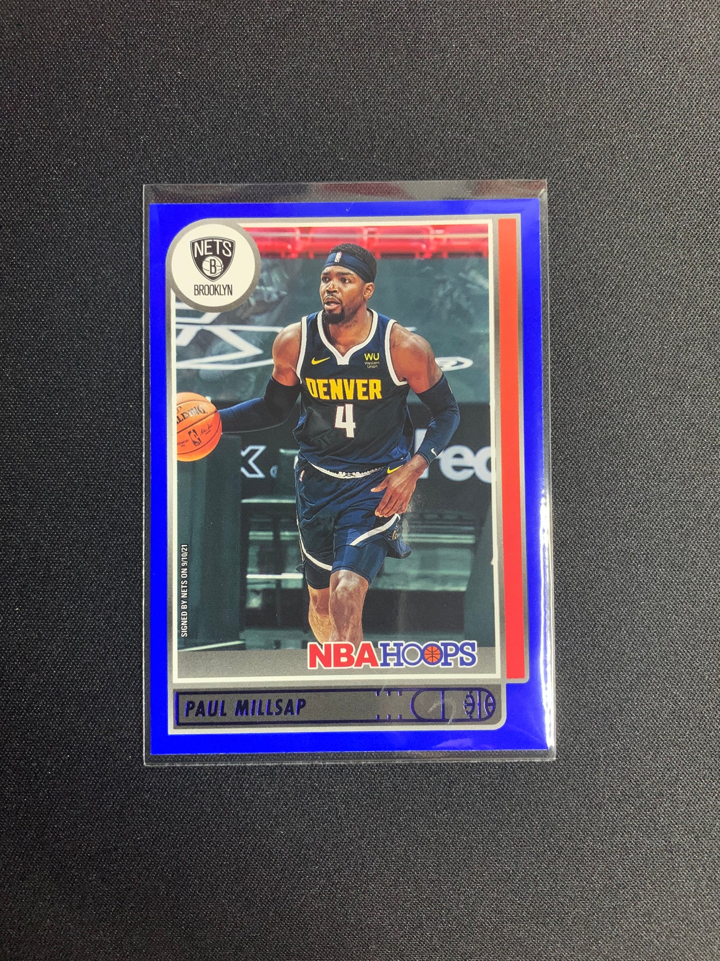 2021-22 Panini Hoops #41 [Blue] Paul Millsap