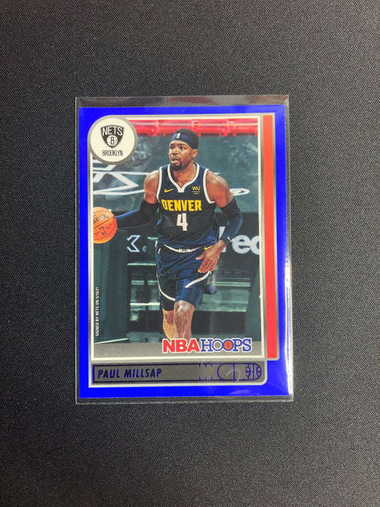 2021-22 Panini Hoops #41 [Blue] Paul Millsap