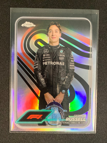 2024 Topps Chrome Formula 1 #5 [Refractor] George Russell