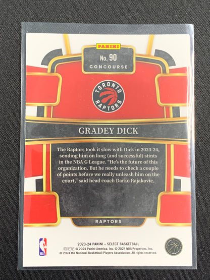 2023-24 Select #90 Gradey Dick [Rookie]
