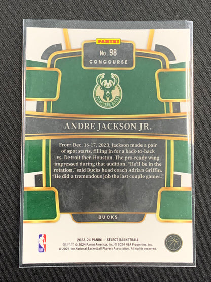 2023-24 Select #98 Andre Jackson Jr. [Rookie]