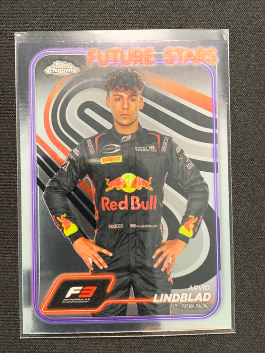 2024 Topps Chrome Formula 1 #45 Arvid Lindblad