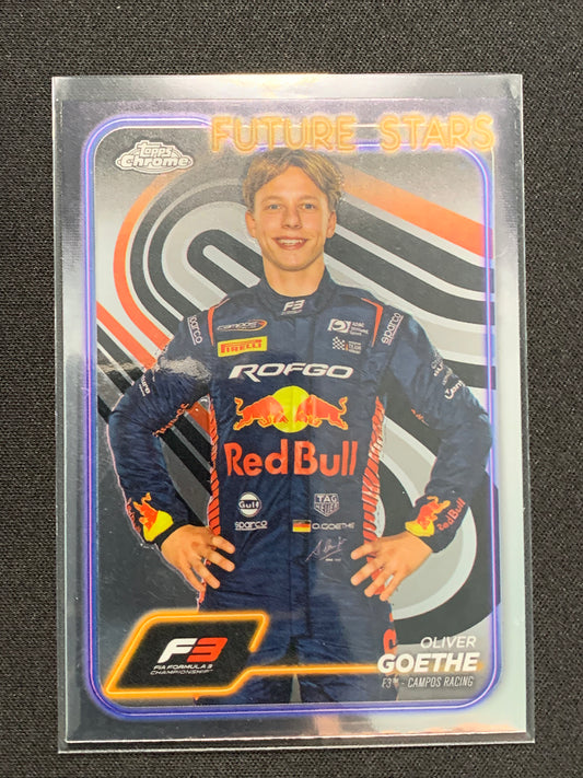 2024 Topps Chrome Formula 1 #52 Oliver Goethe