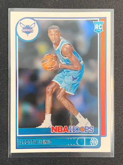 2021-22 Hoops #209 Scottie Lewis [Rookie]