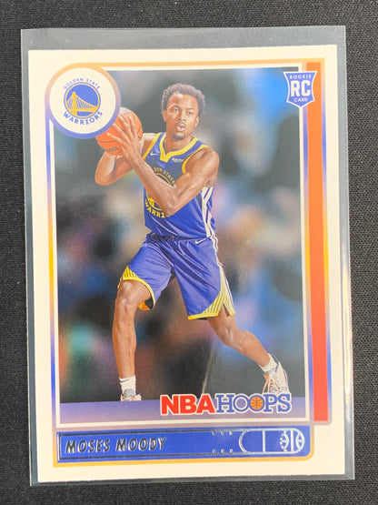 2021-22 Panini Hoops #229 Moses Moody [Rookie]