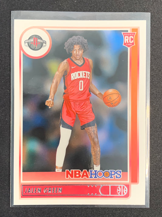 2021-22 Panini Hoops #218 Jalen Green [Rookie]
