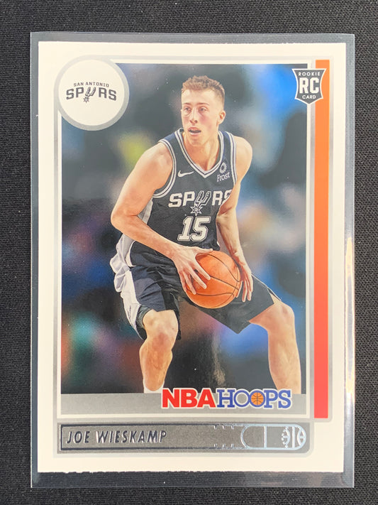 2021-22 Panini Hoops #245 Joe Wieskamp [Rookie]