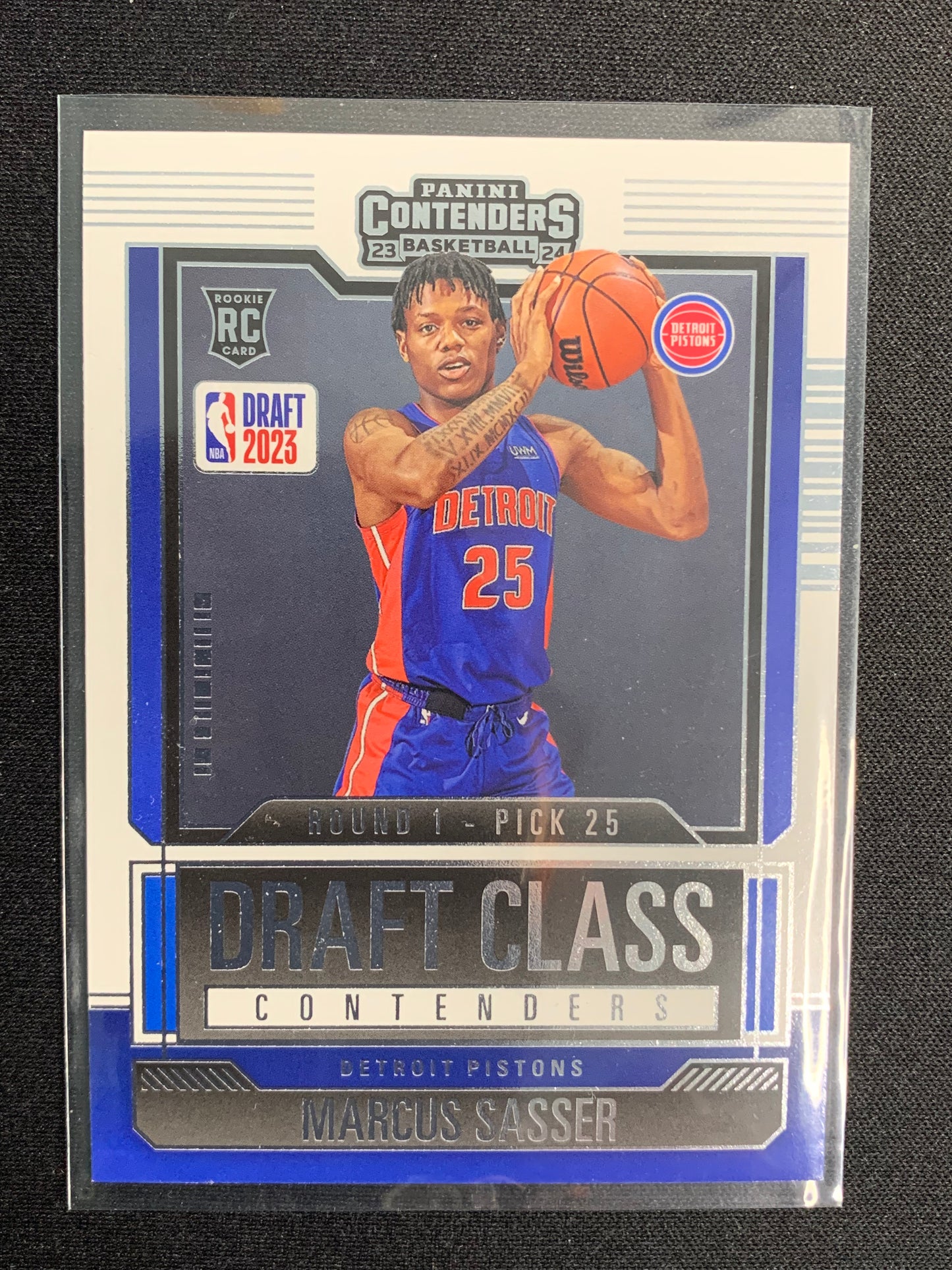 2023-24 Panini Contenders Draft Class #18 Marcus Sasser [Rookie]