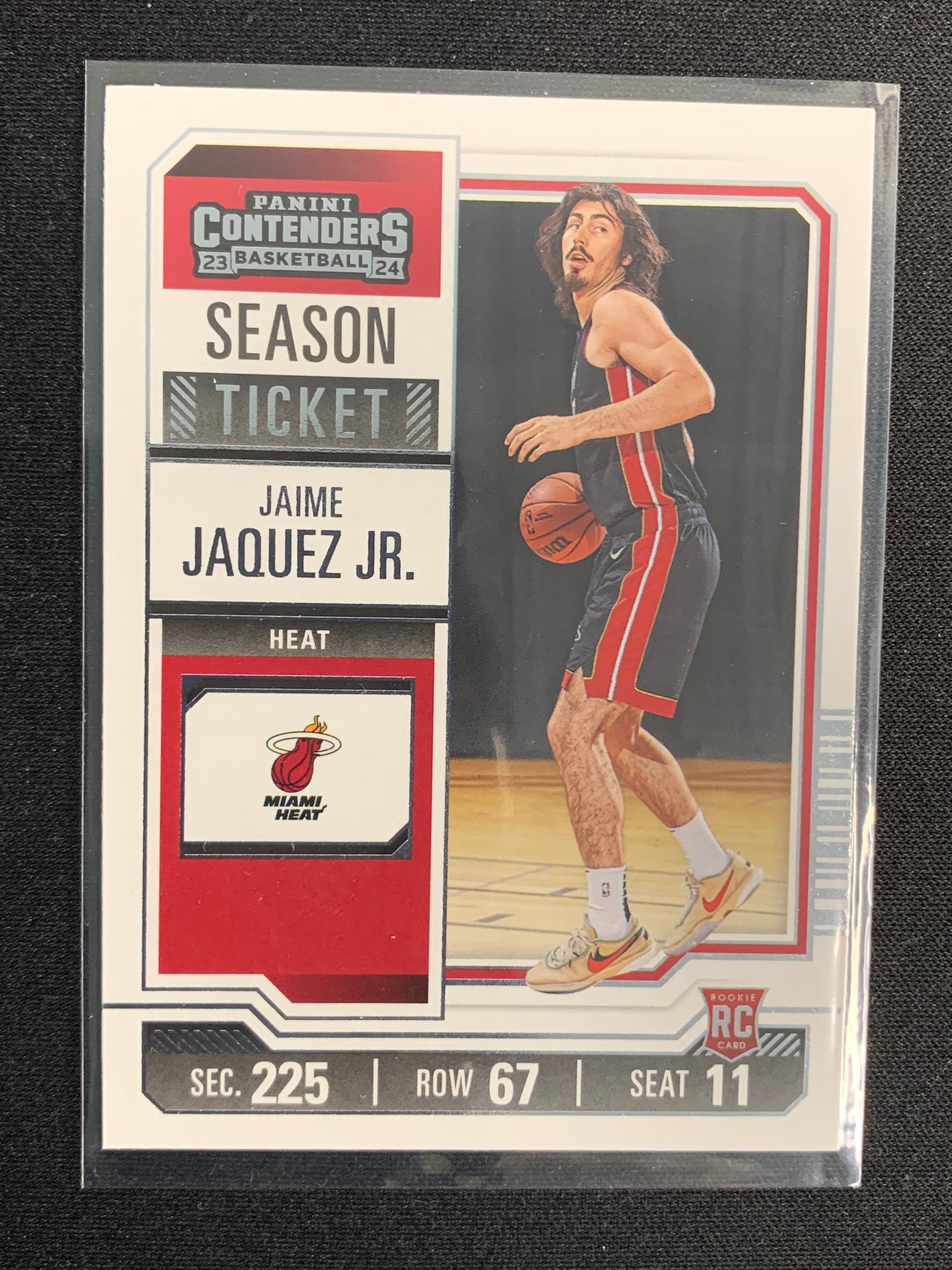 2023-24 Panini Contenders #84 [Season Ticket] Jaime Jaquez Jr.