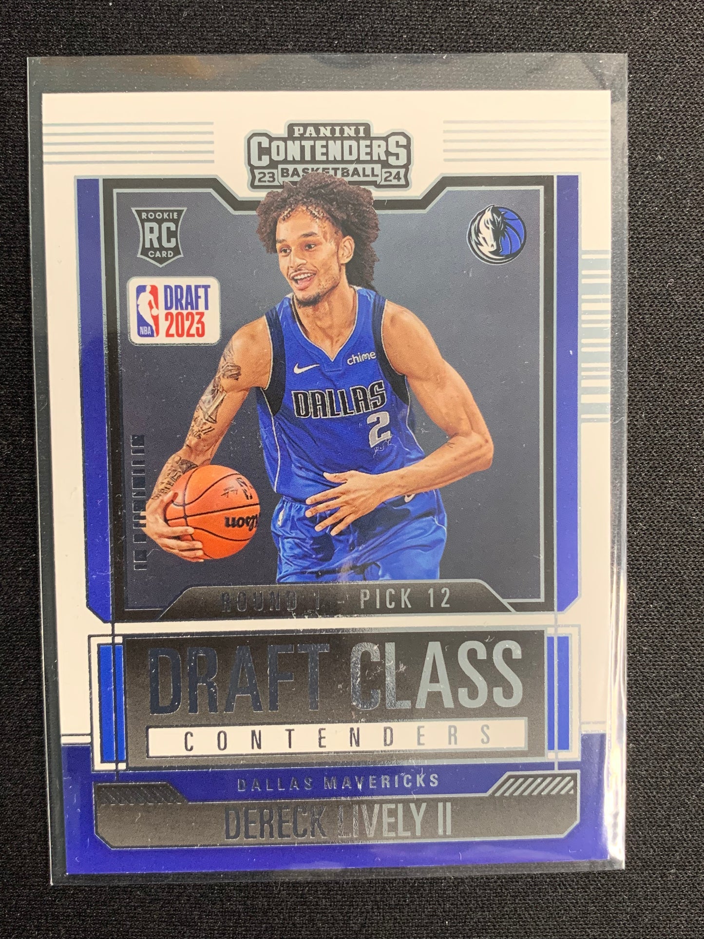 2023-24 Panini Contenders Draft Class #22 Dereck Lively II [Rookie]